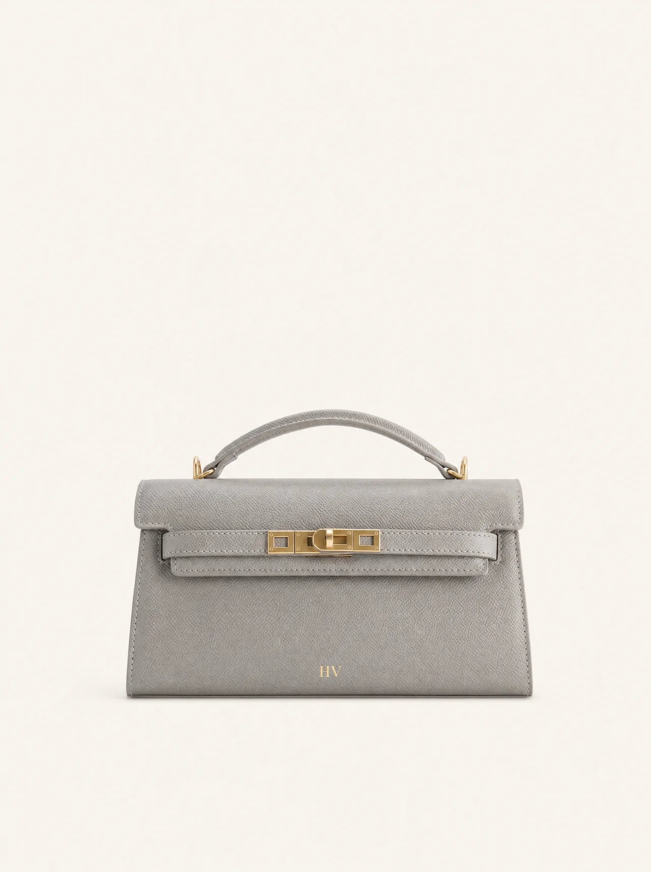 Solène Top Handle Bag — Gris