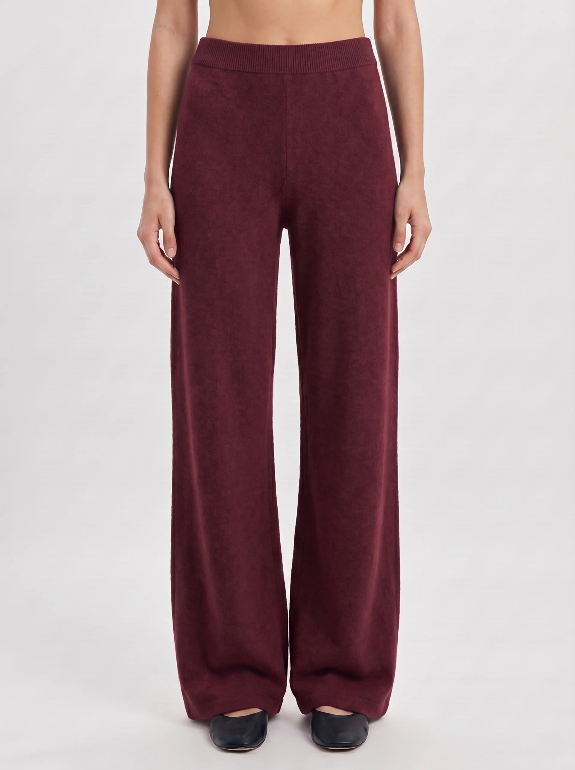 The Velour Set — Burgundy