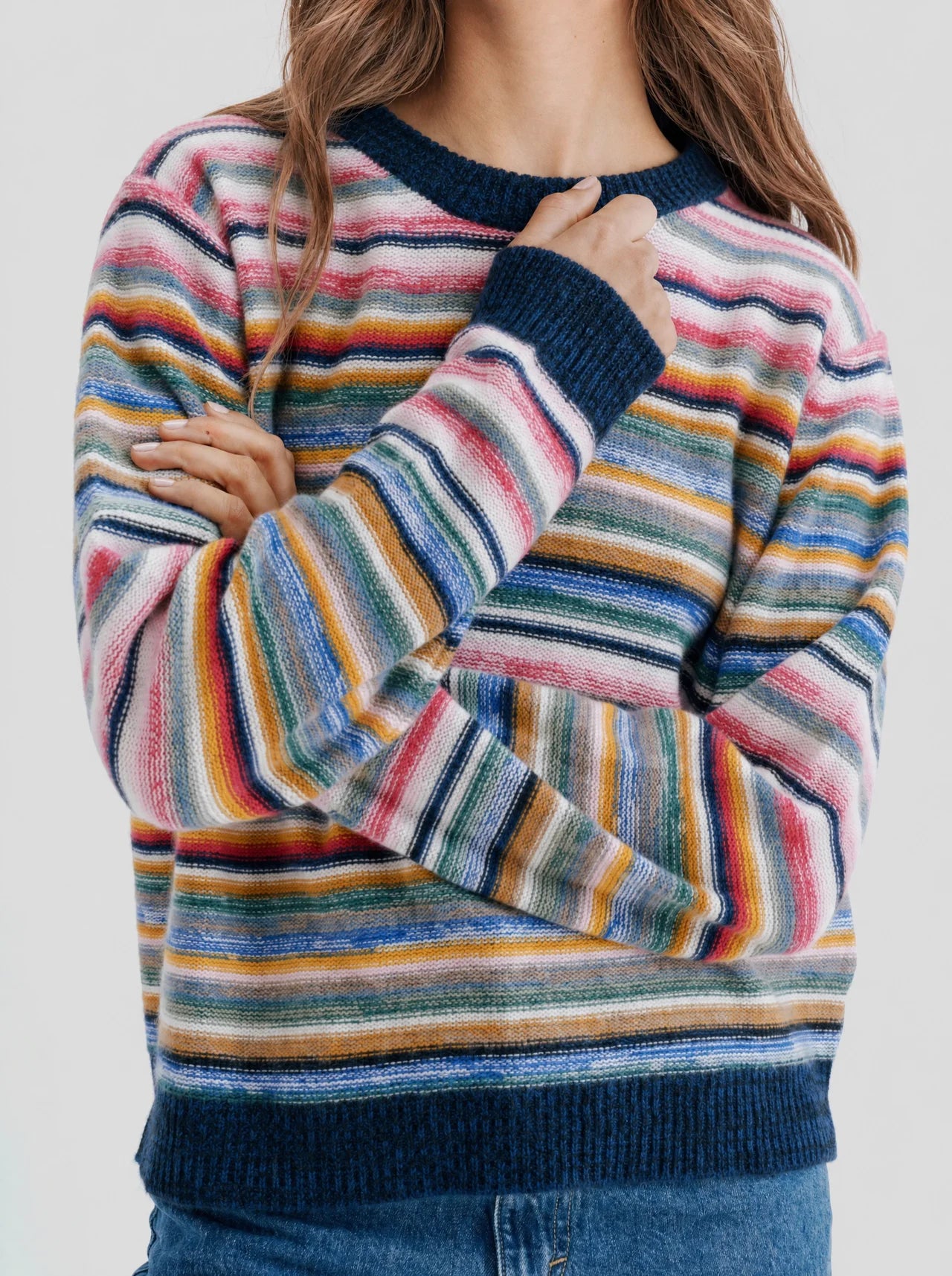 The Prisme Pullover — Multistripe