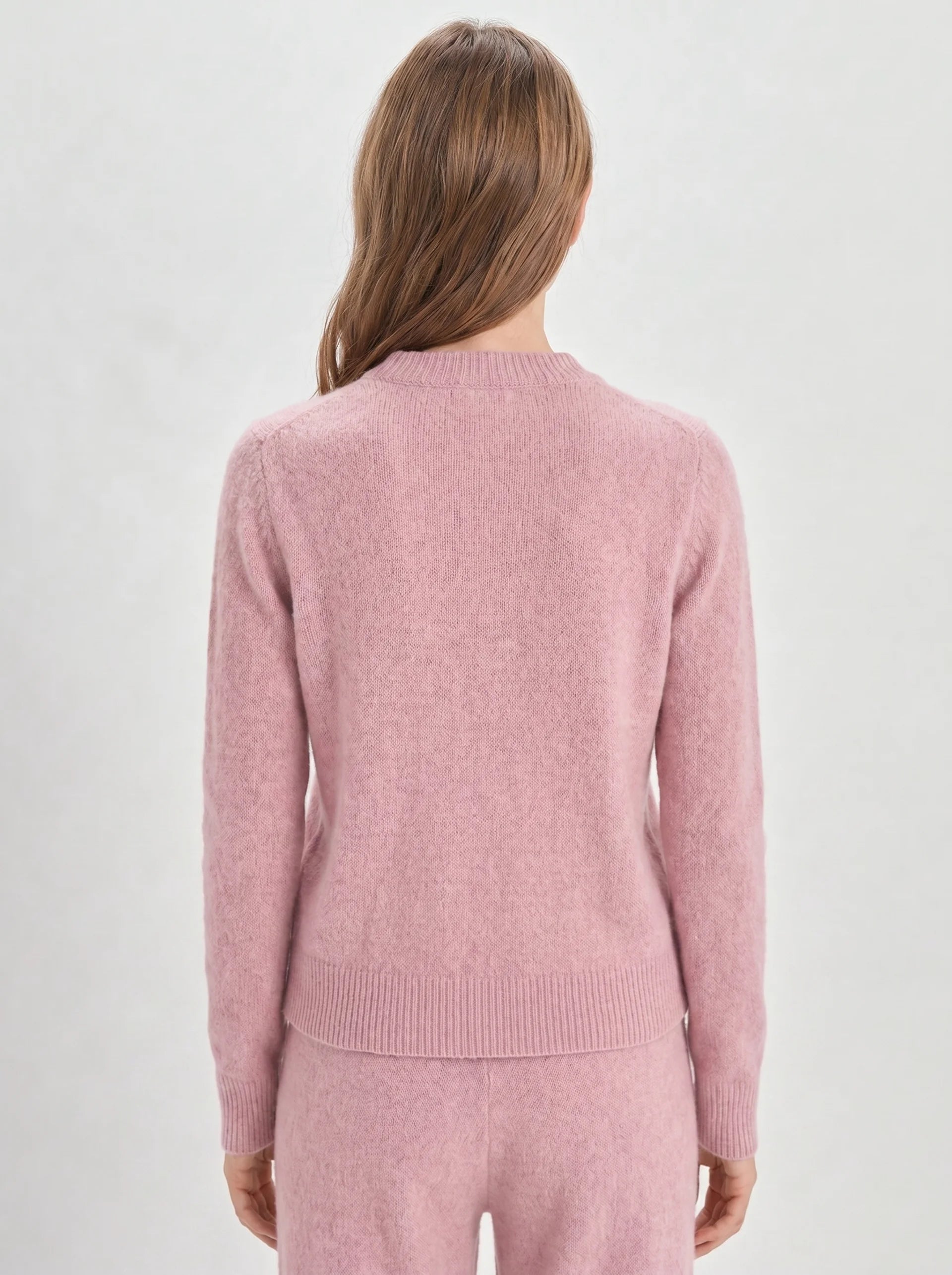 The Fleur Pullover — Rose