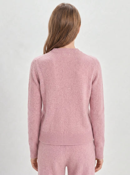 The Fleur Pullover — Rose
