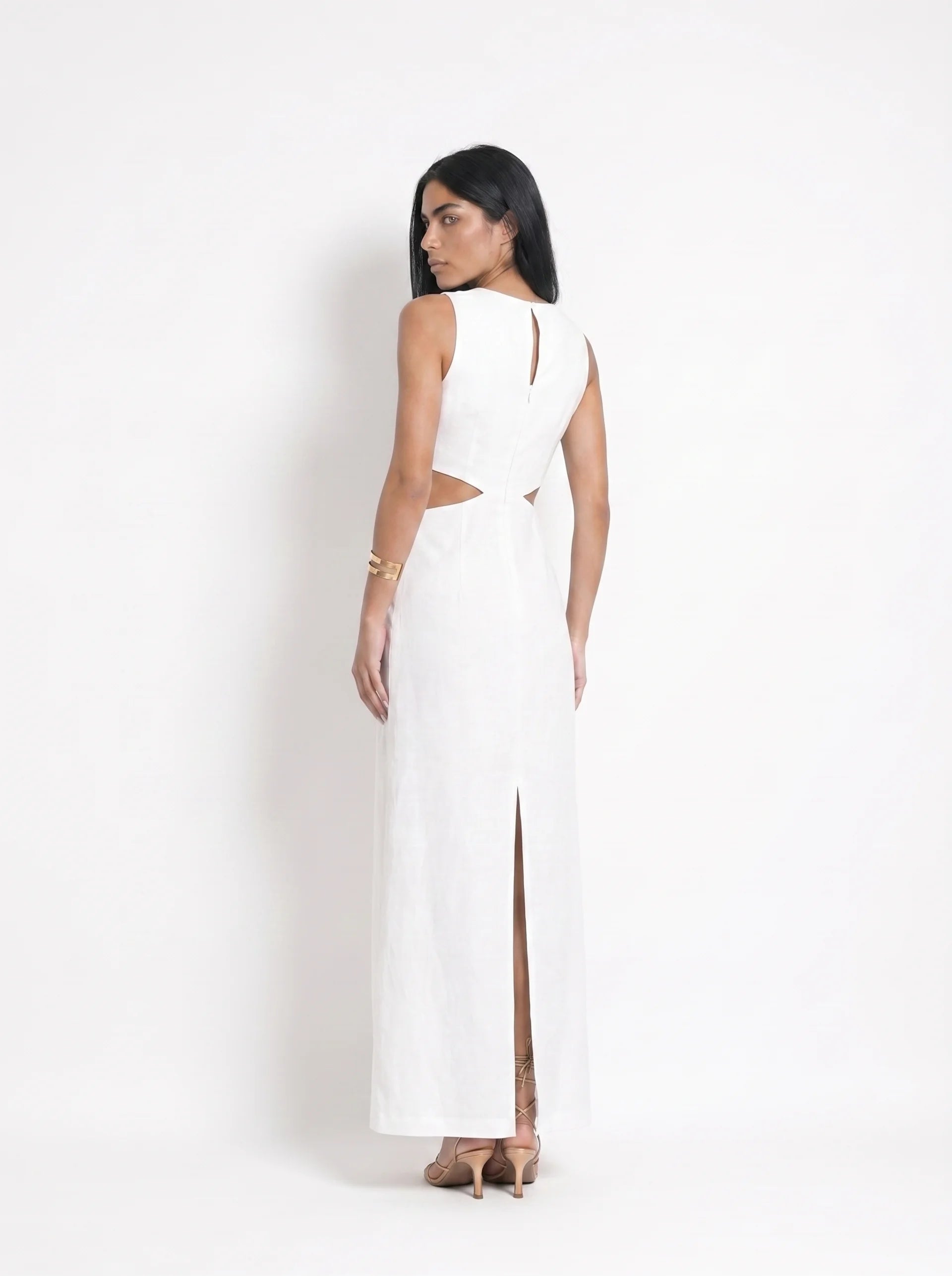 Flora Dress — White