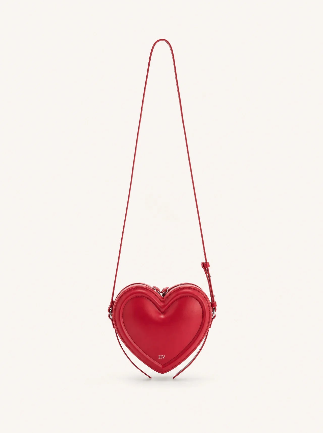 The Violette Heart Bag — Rouge