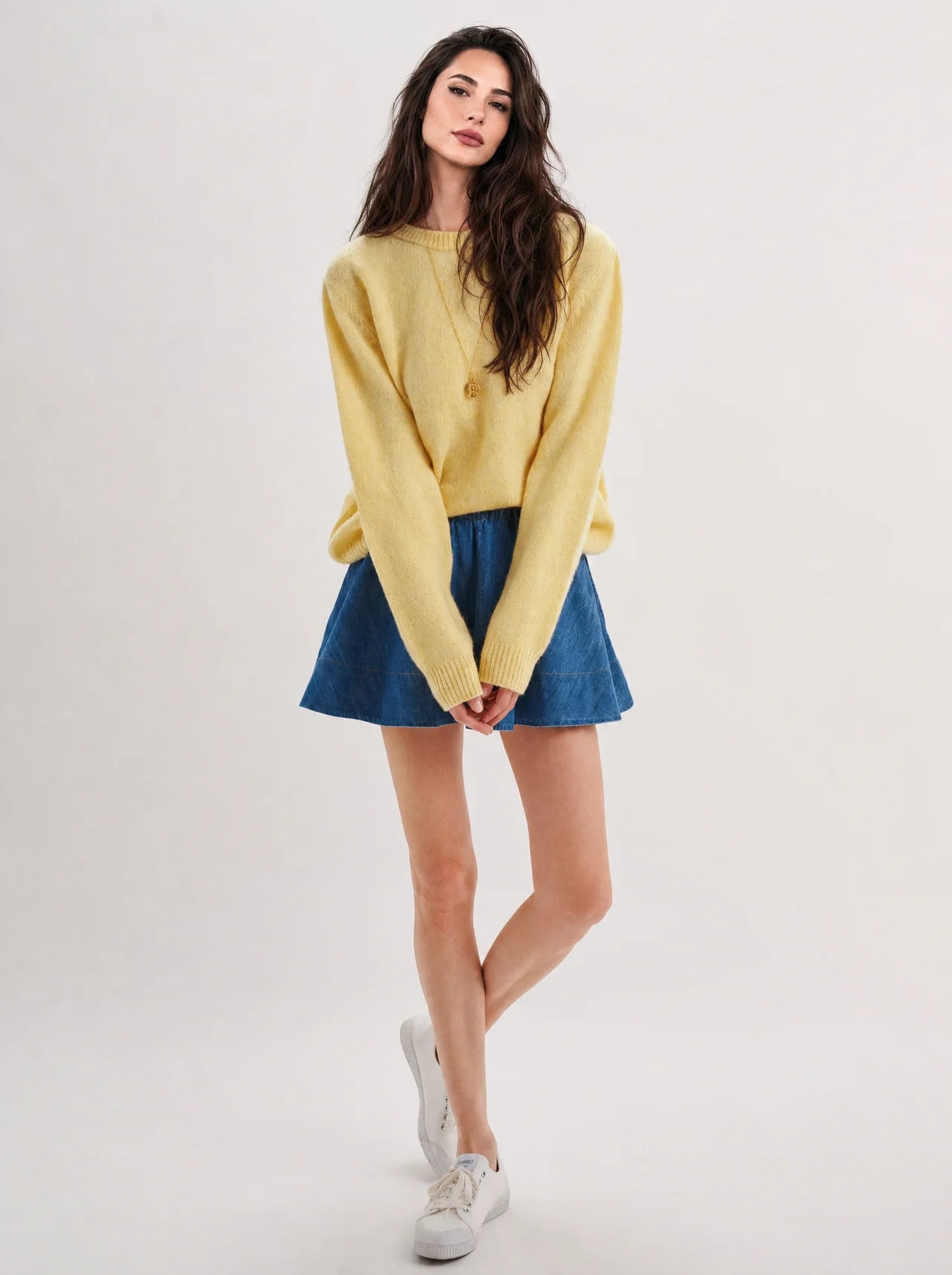 The Soleil Pullover — Butter Yellow