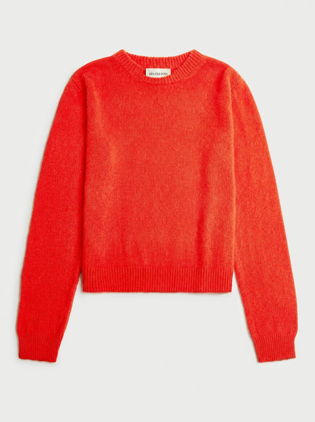 The Coquelicot Pullover — Poppy Red