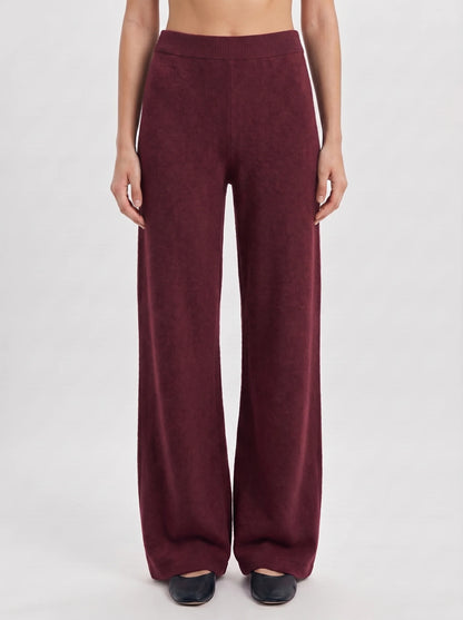 The Velour Set — Burgundy