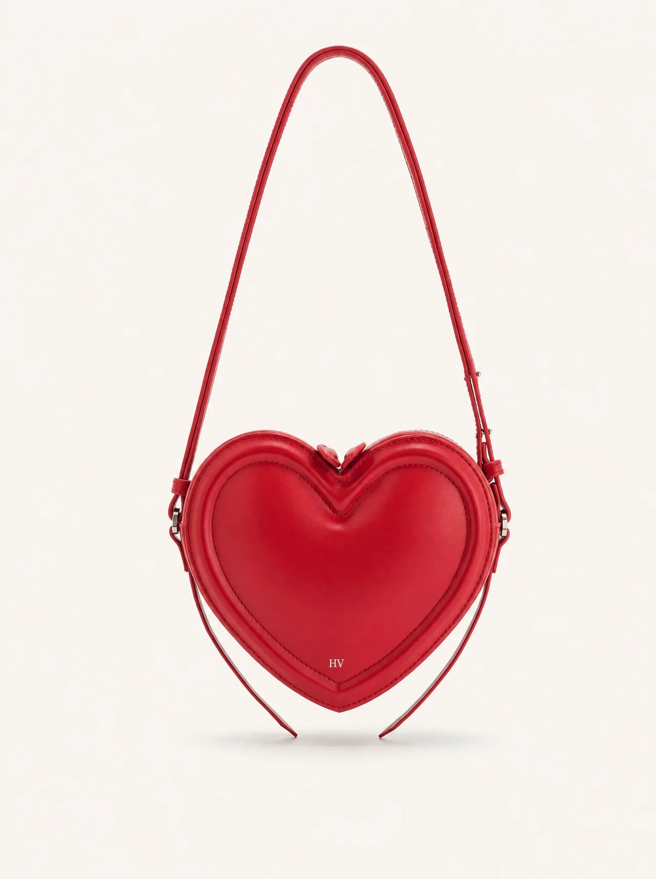 The Violette Heart Bag — Rouge