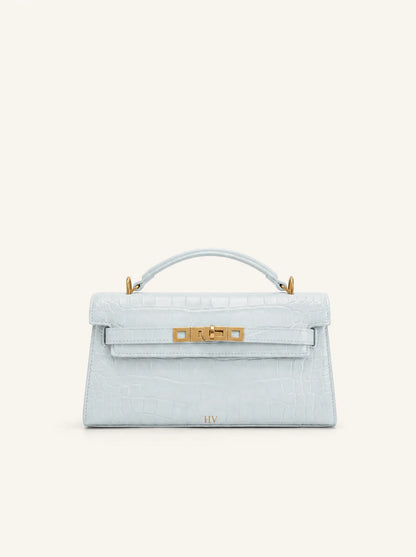 Solène Top Handle Bag — Glacé