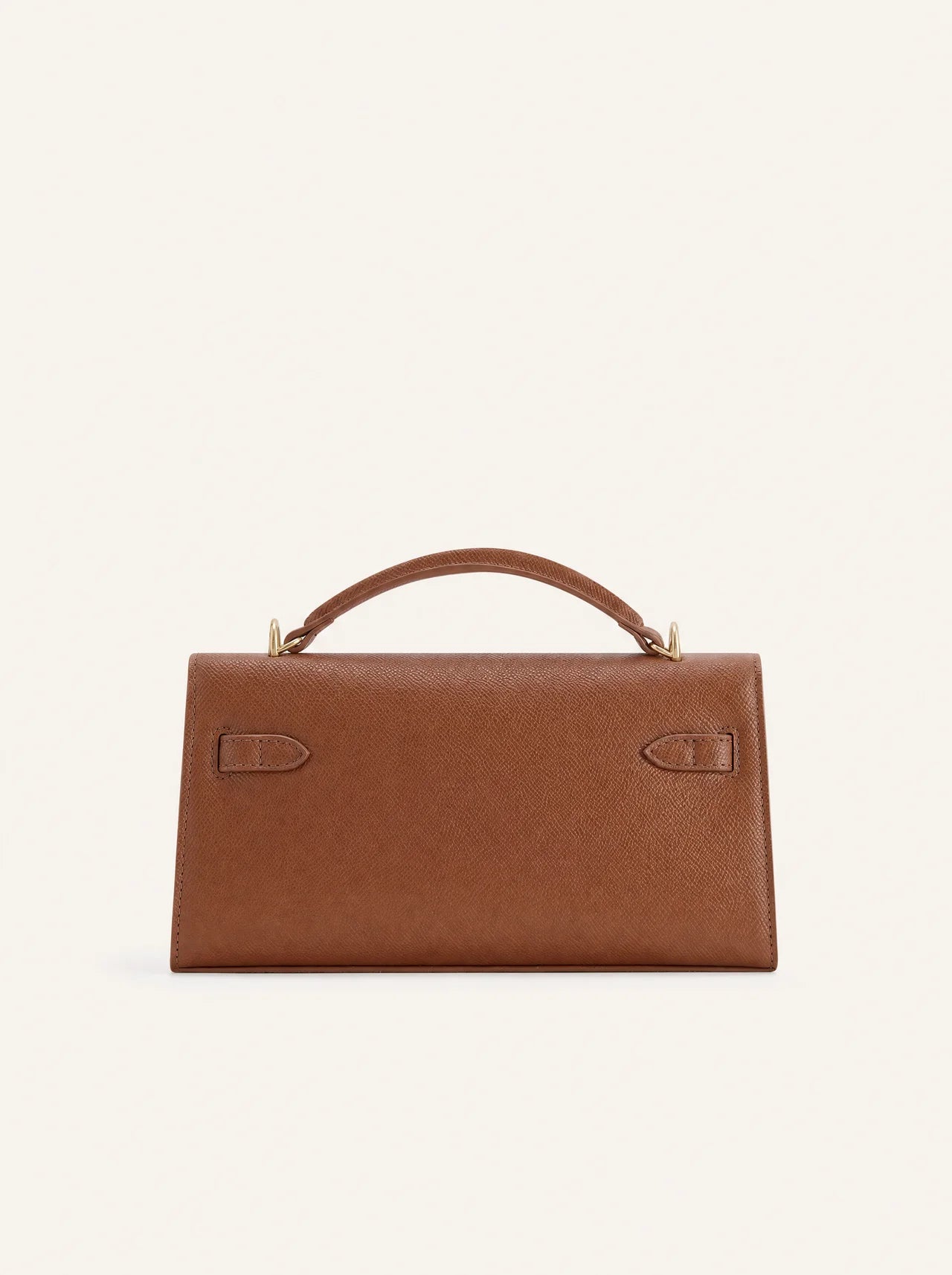 Solène Top Handle Bag — Caramel
