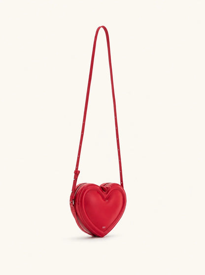 The Violette Heart Bag — Rouge