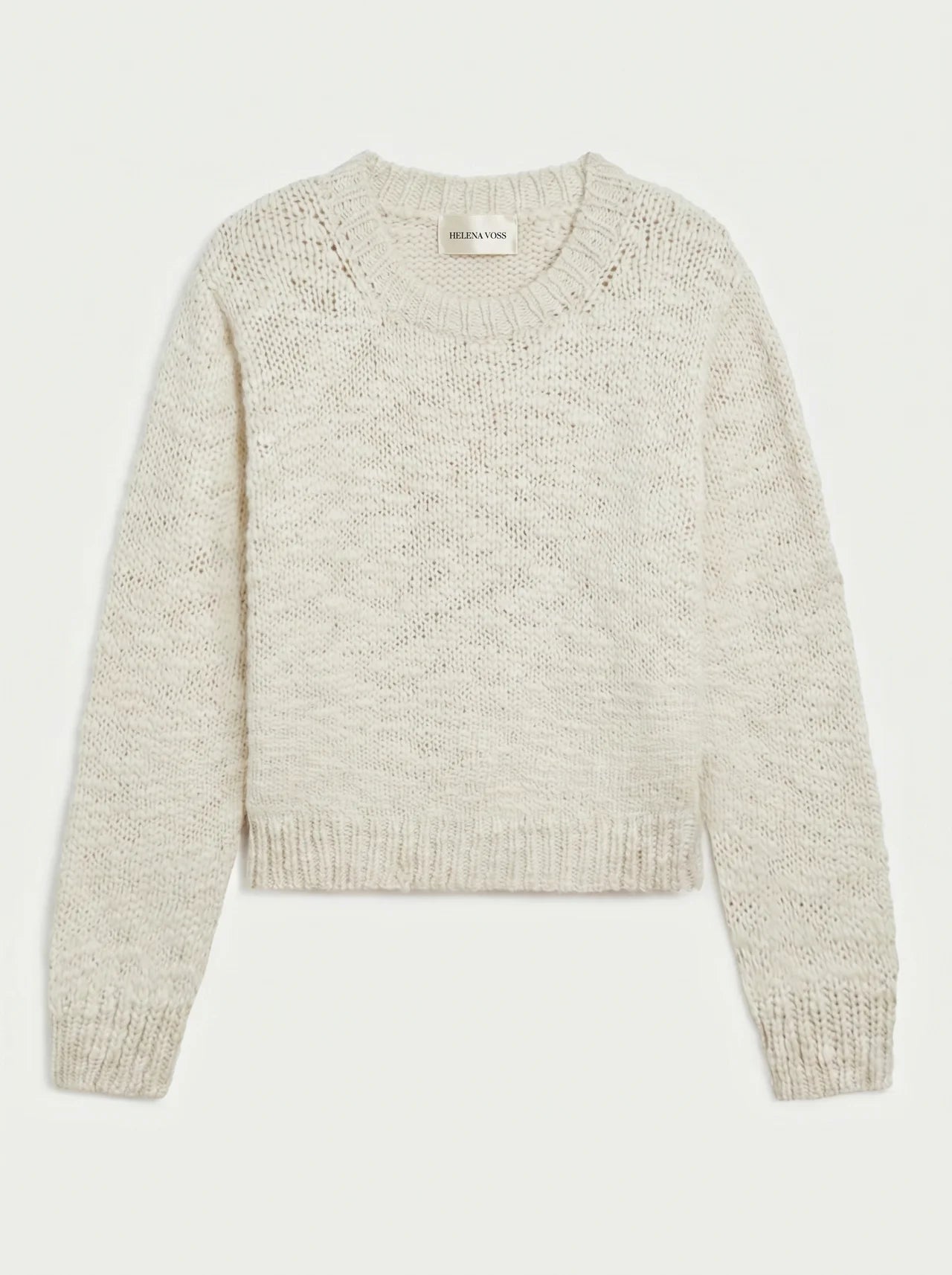 The Marais Pullover — Ivory